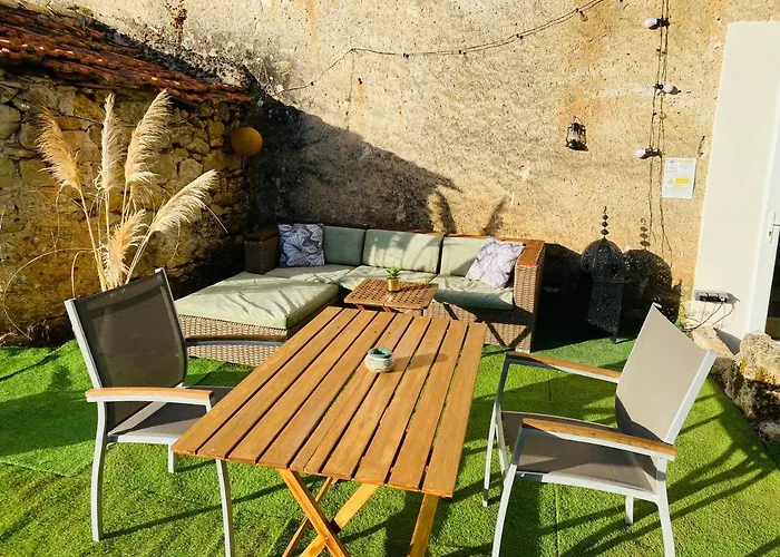 De Charme Bain Nordique & Vieilles Pierre Classe 3 Etoiles Le Prestadou דירה *