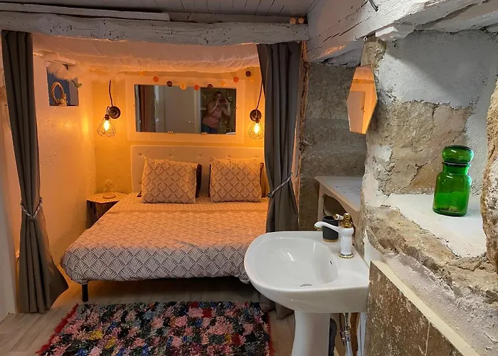 De Charme Bain Nordique & Vieilles Pierre Classe 3 Etoiles Le Prestadou 아파트