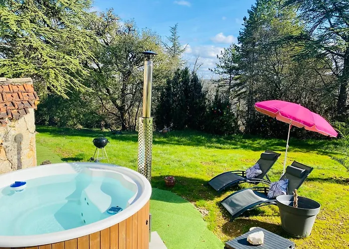 De Charme Bain Nordique & Vieilles Pierre Classe 3 Etoiles Le Prestadou 아파트