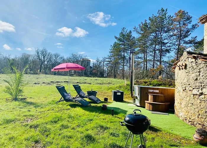 아파트 De Charme Bain Nordique & Vieilles Pierre Classe 3 Etoiles Le Prestadou *